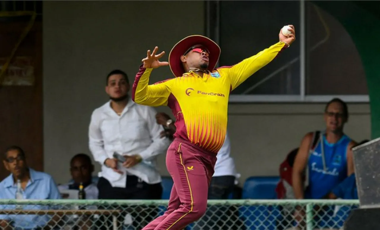 'What a stunning catch' - Twitter users appreciate Shimron Hetmyer for a blinder in T20I against New Zealand