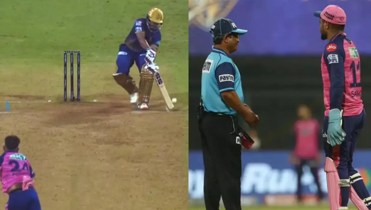 Watch: A fuming Sanju Samson walks up to the umpire over a wide-ball called