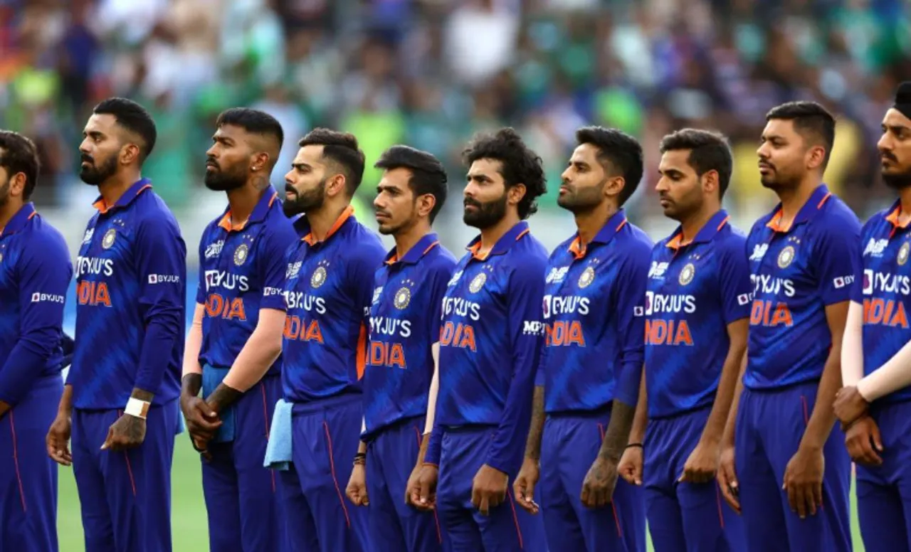 Team India in Asia Cup