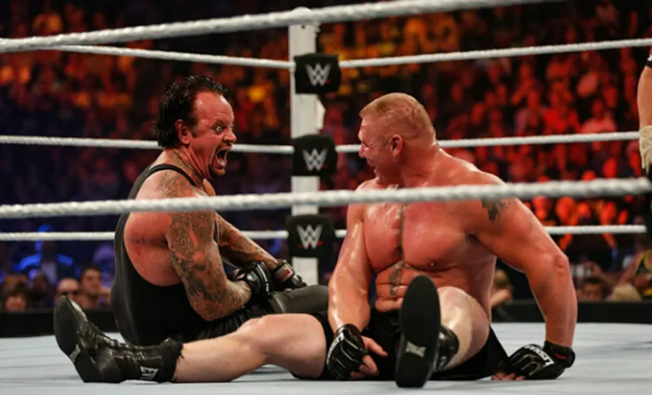 The Undertaker and Brock Lasner