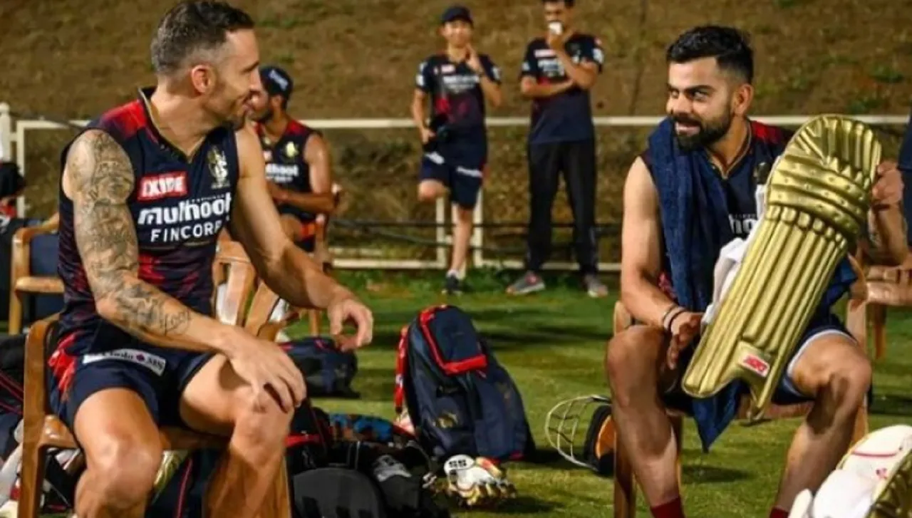 Faf du Plessis reveals who is quickest on the field between Virat Kohli and himself 