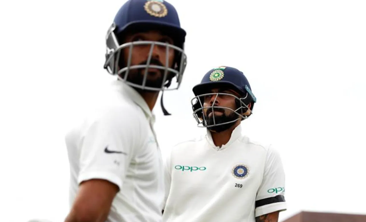 Virat Kohli and Ajinkya Rahane