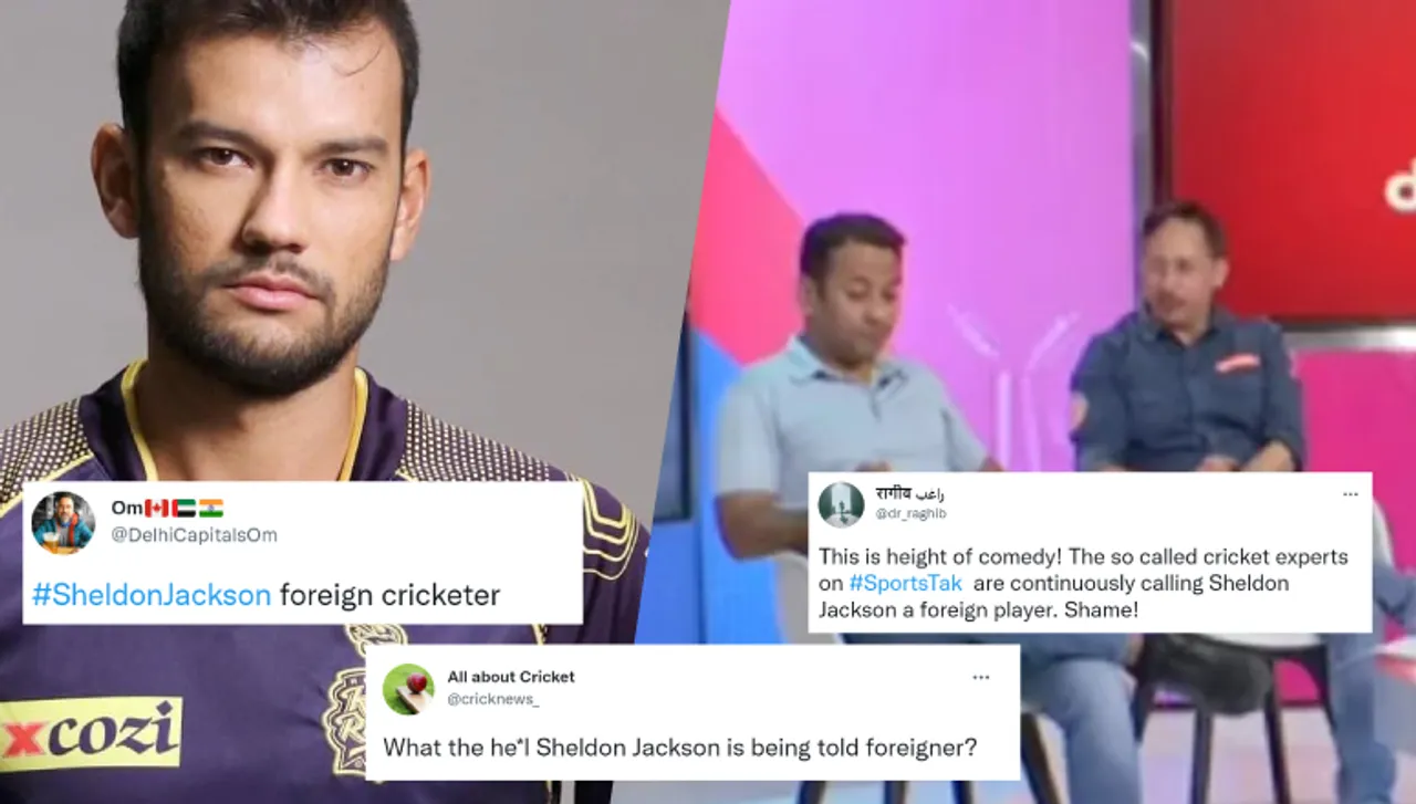 'Welcome to the circus' - Twitter bemused as veteran journalists call Sheldon Jackson an overseas player