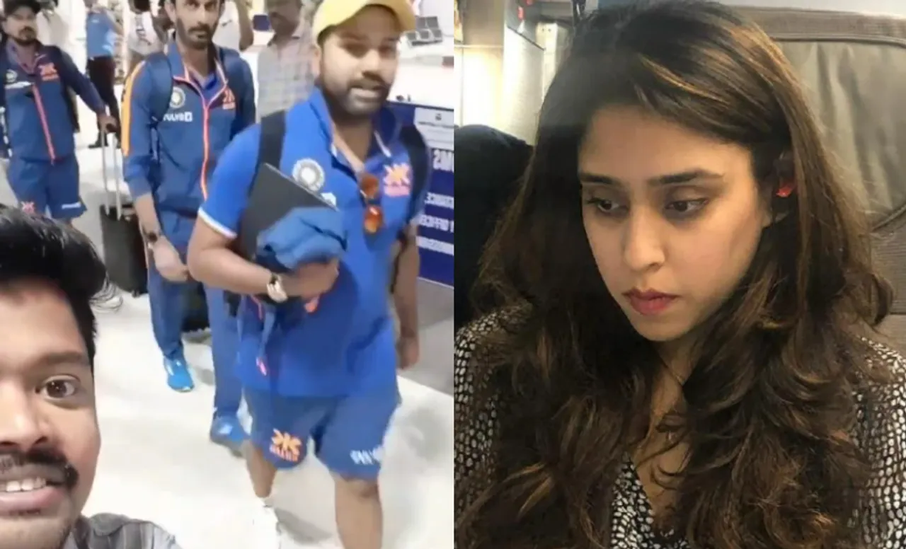 Rohit Sharma and Ritika Sajdeh