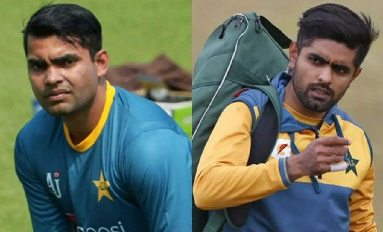 Umar Akmal and Babar Azam