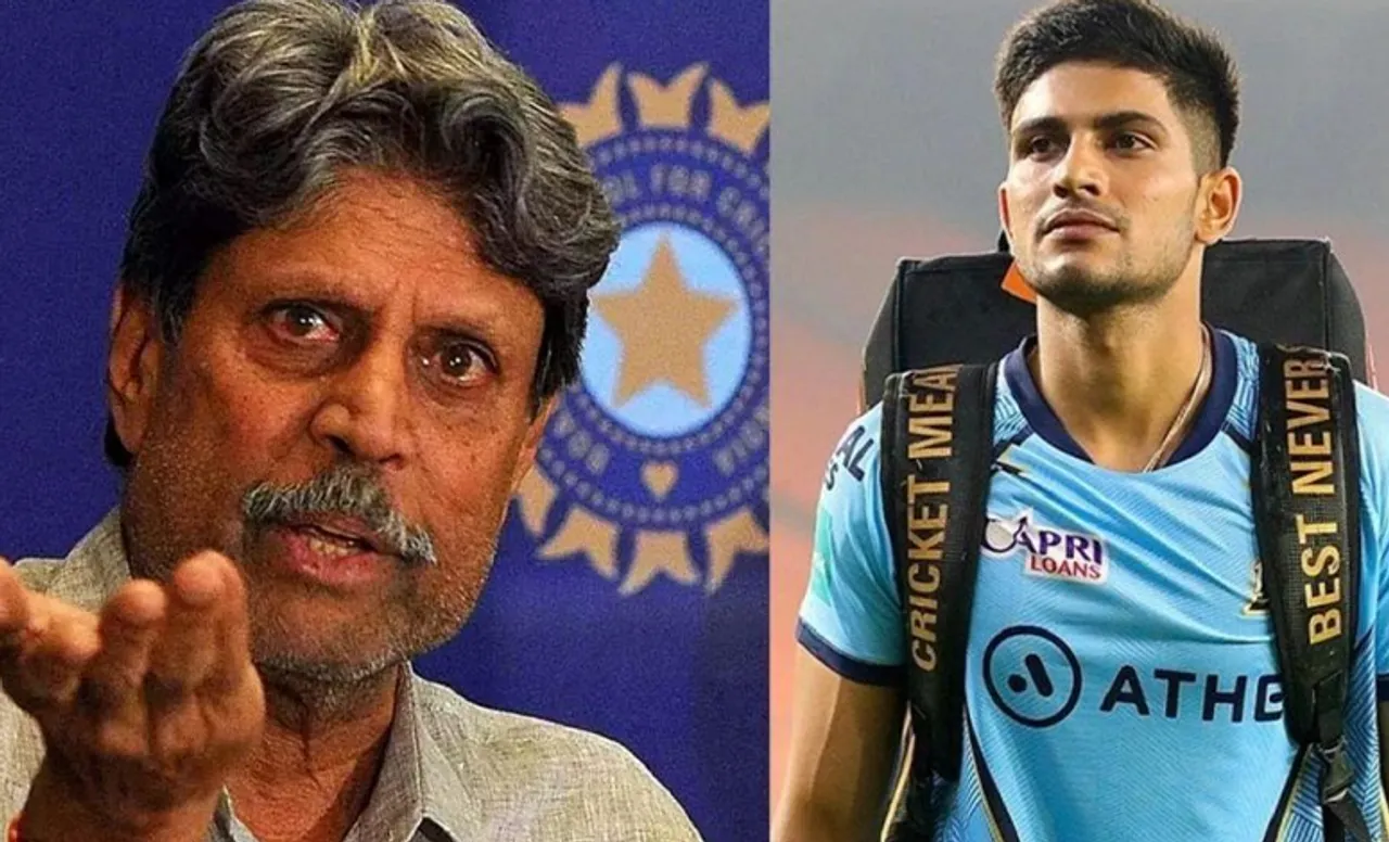 Kapil Dev and Shubman Gill