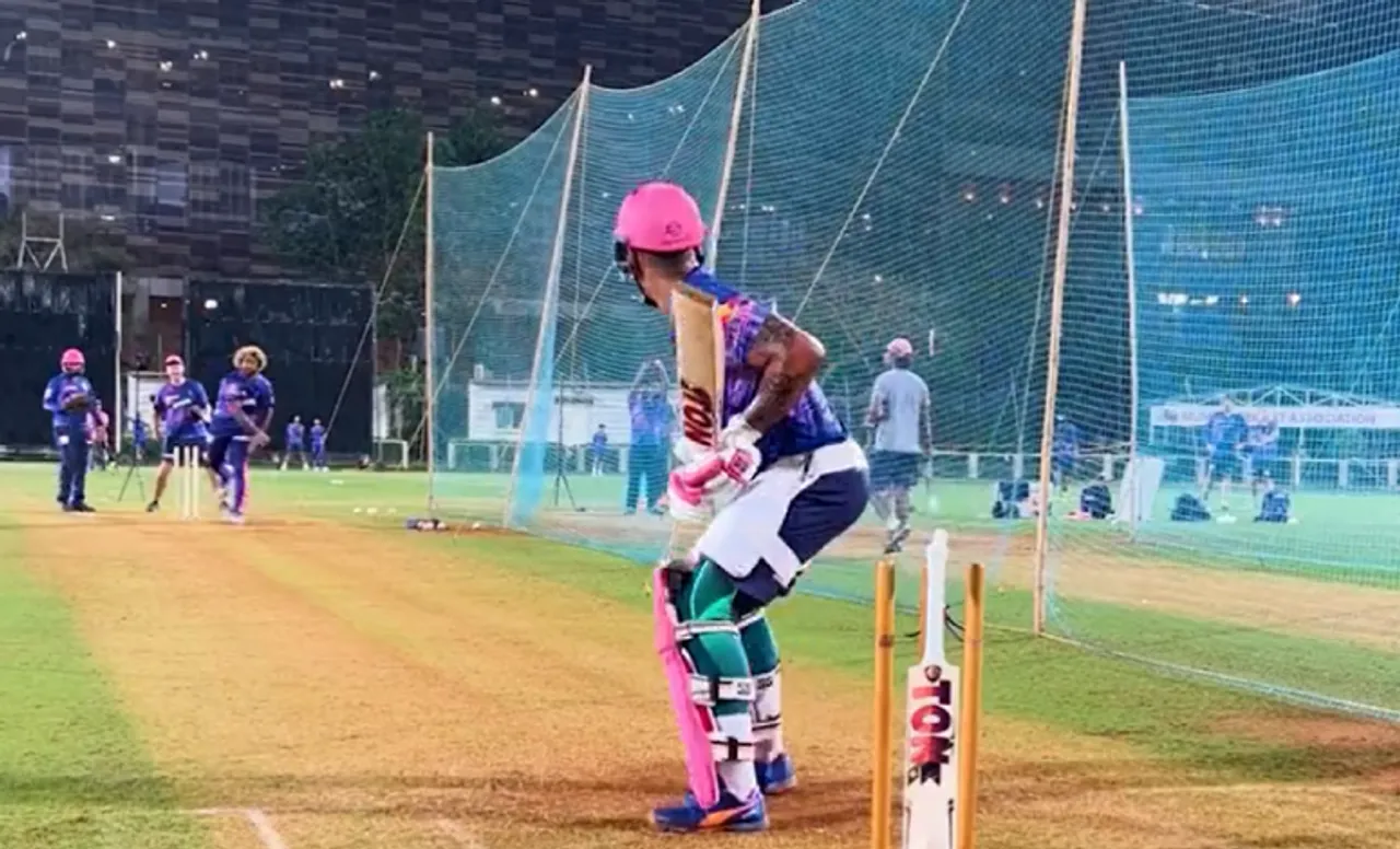 'He'll break my bats man' - Shimron Hetmyer faces Lasith Malinga in nets - Watch