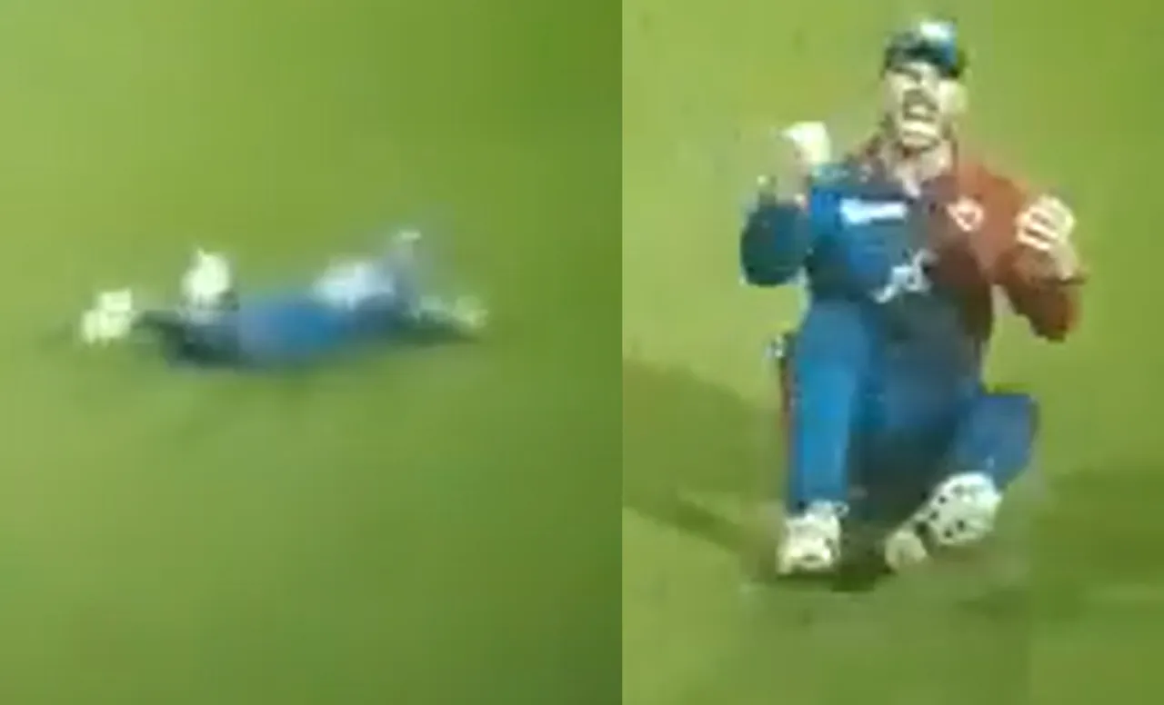 Watch: David Warner seals the deal for Delhi with splendid catch