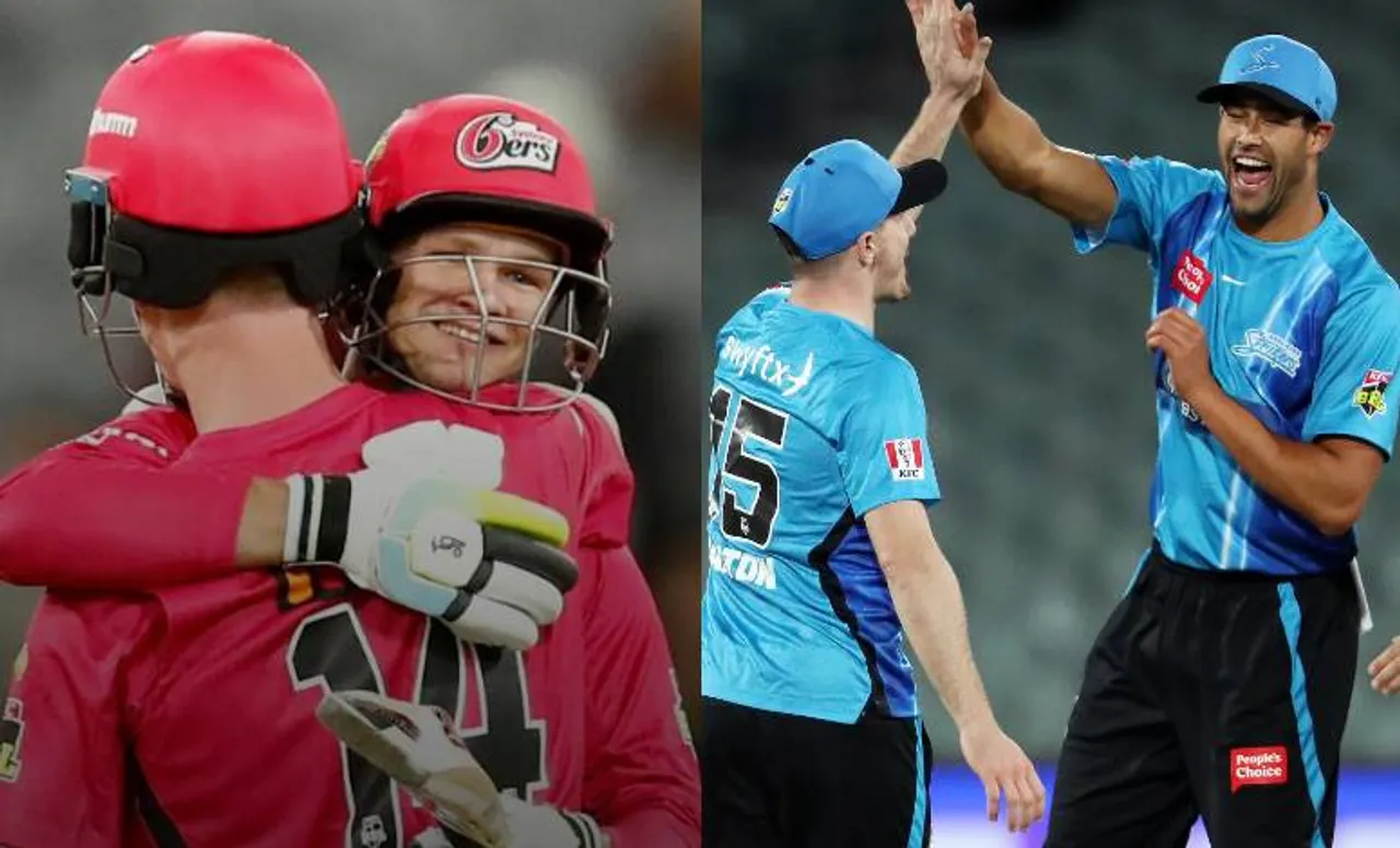 Sydney Sixers vs Adelaide Strikers