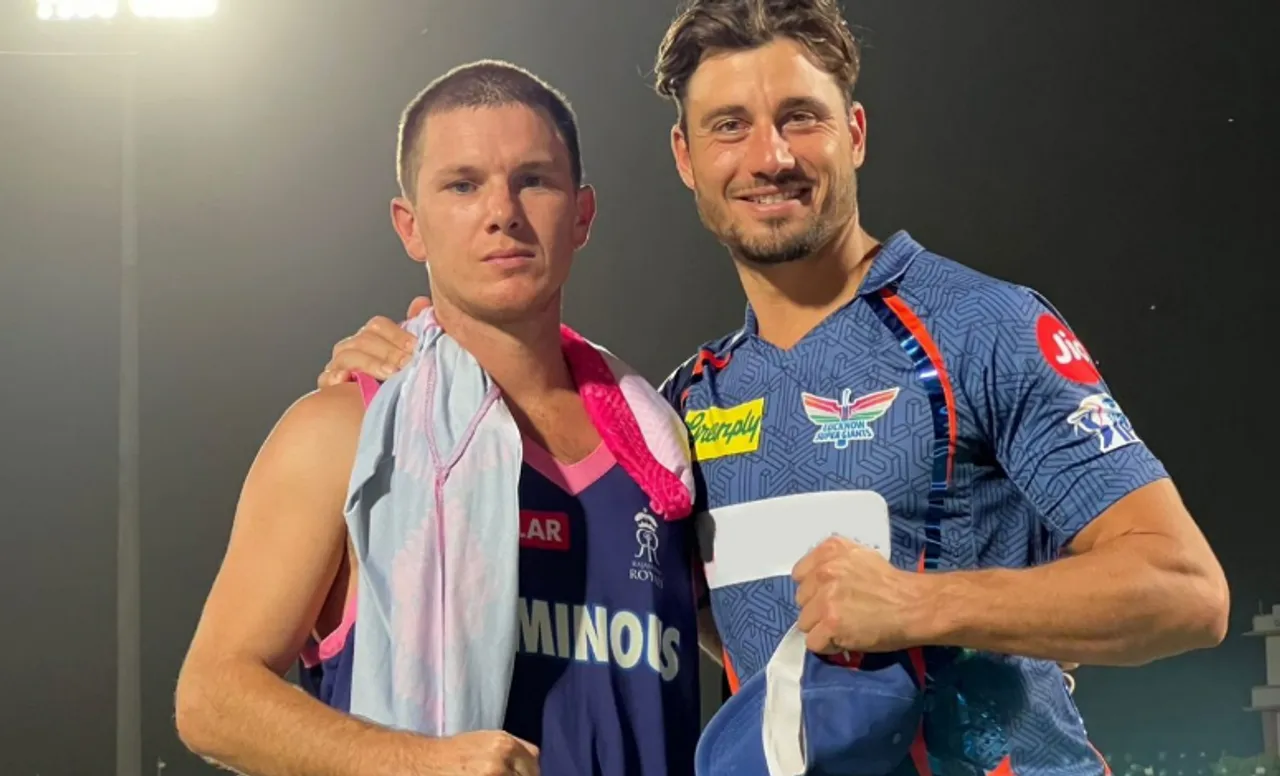 Adam Zampa and Marcus Stoinis, IPL 2023