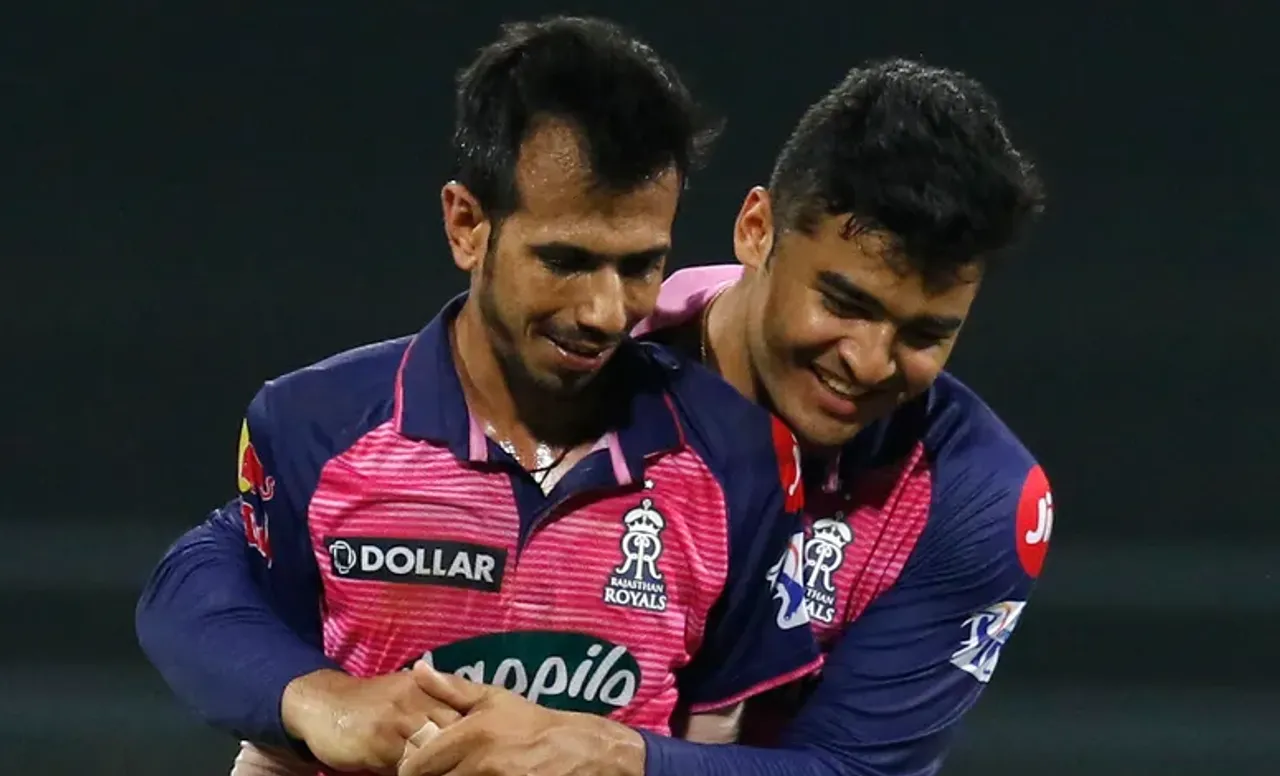 Yuzvendra Chahal and Riyan Parag