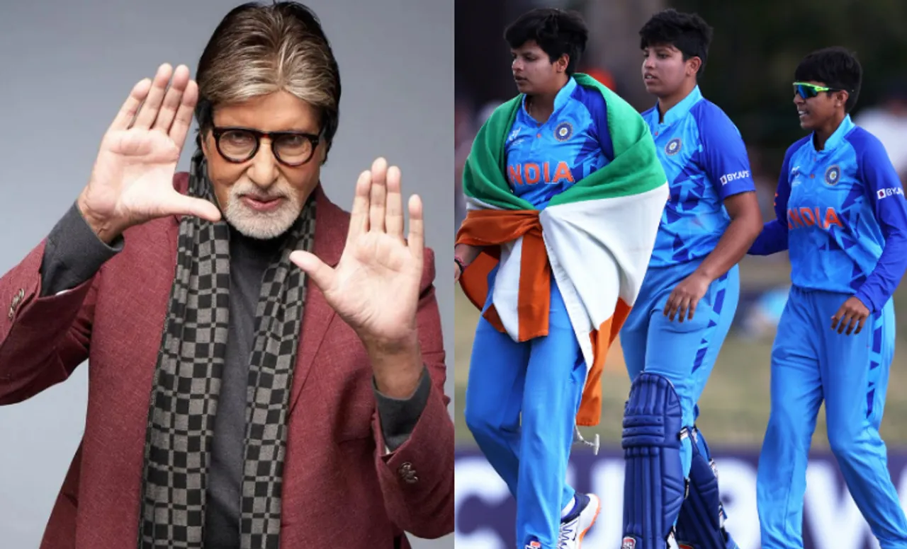 Amitabh Bachchan and India Women's team