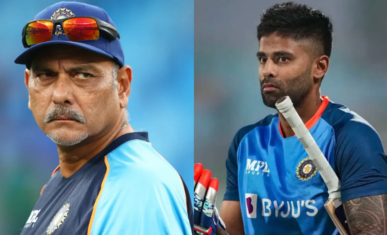 Ravi Shastri and Suryakumar Yadav