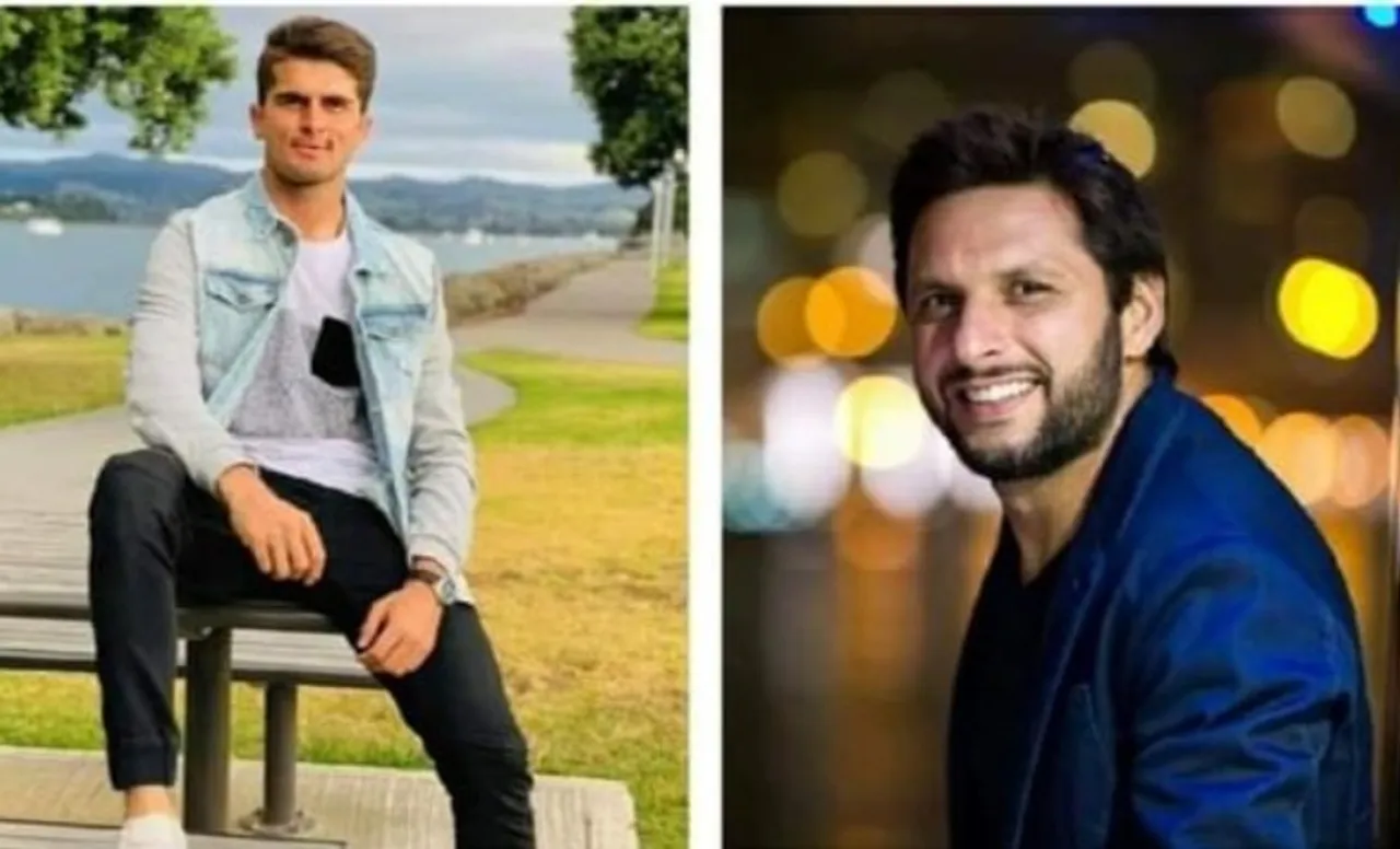 Shaheen and Shahid Afridi