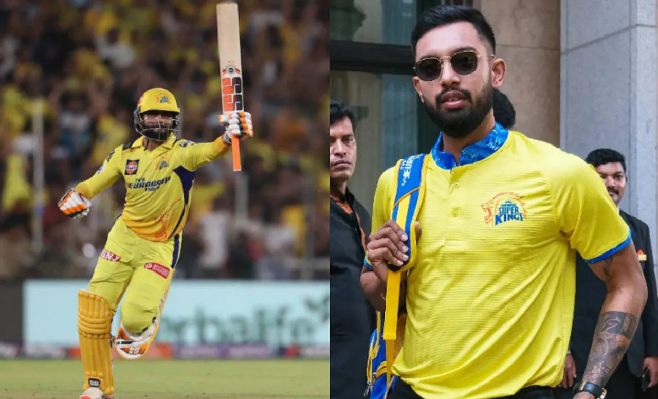 Ravindra Jadeja and Ajay Mandal for CSK, IPL 2023