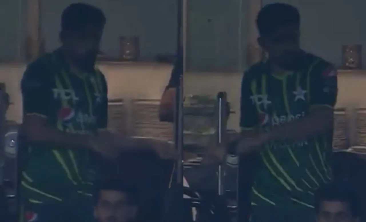 Babar Azam in Pak vs NZ, 5th T20I