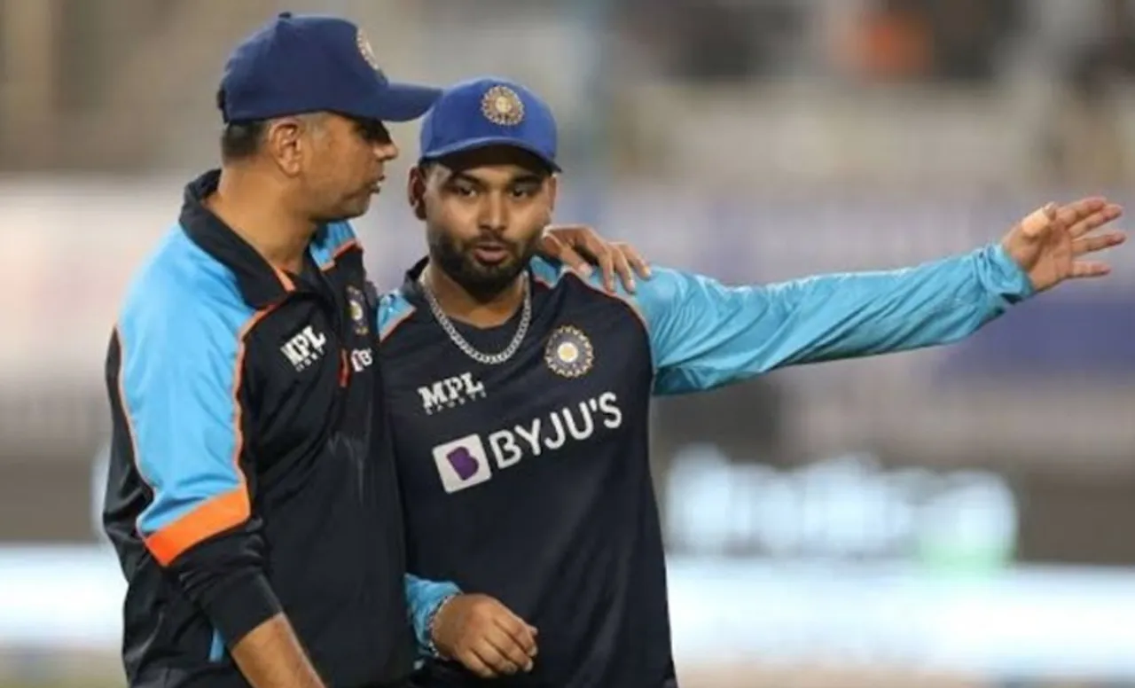 Rahul Dravid, Rishabh Pant