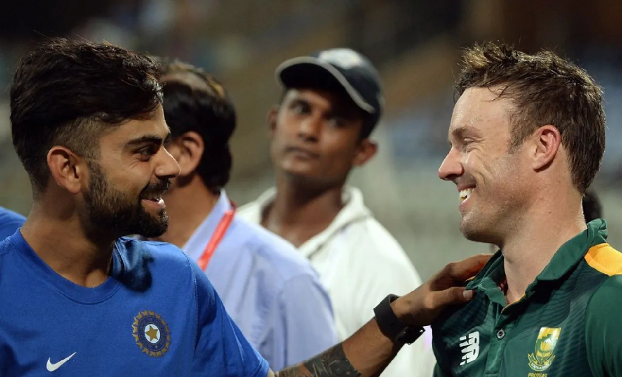 Virat Kohli and AB de Villiers