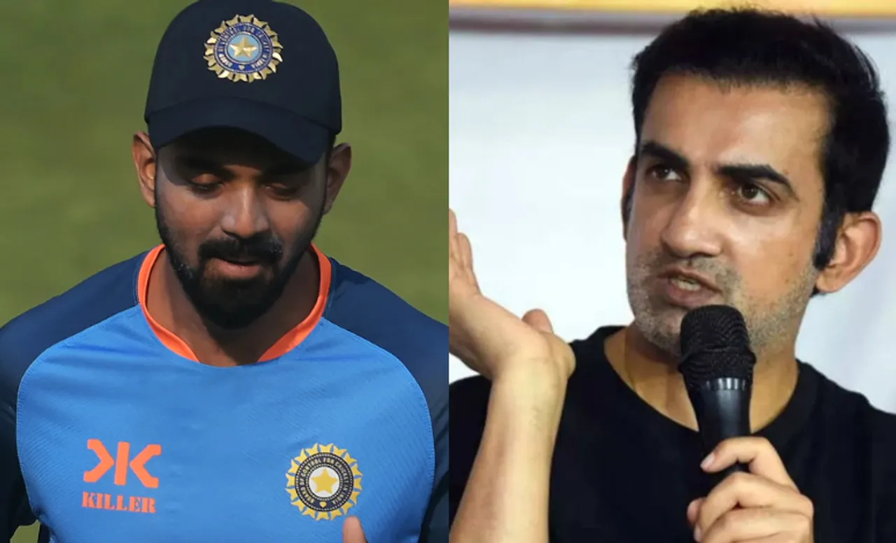 KL Rahul and Gautam Gambhir