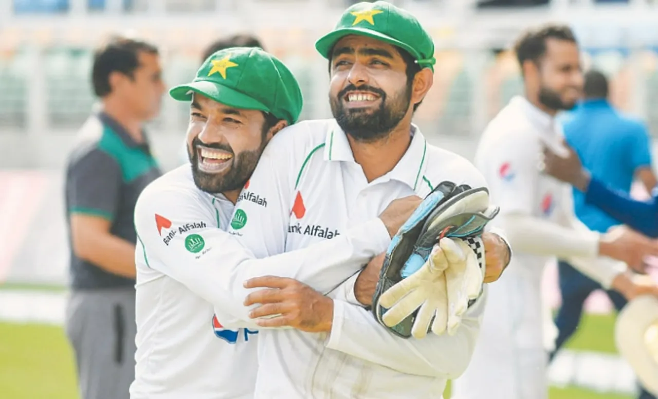 Babar Azam and Mohammad Rizwan