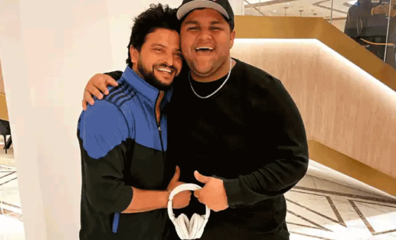 Suresh Raina meets and hugs young Pakistan cricketer Azam Khan, picture goes viral on social media