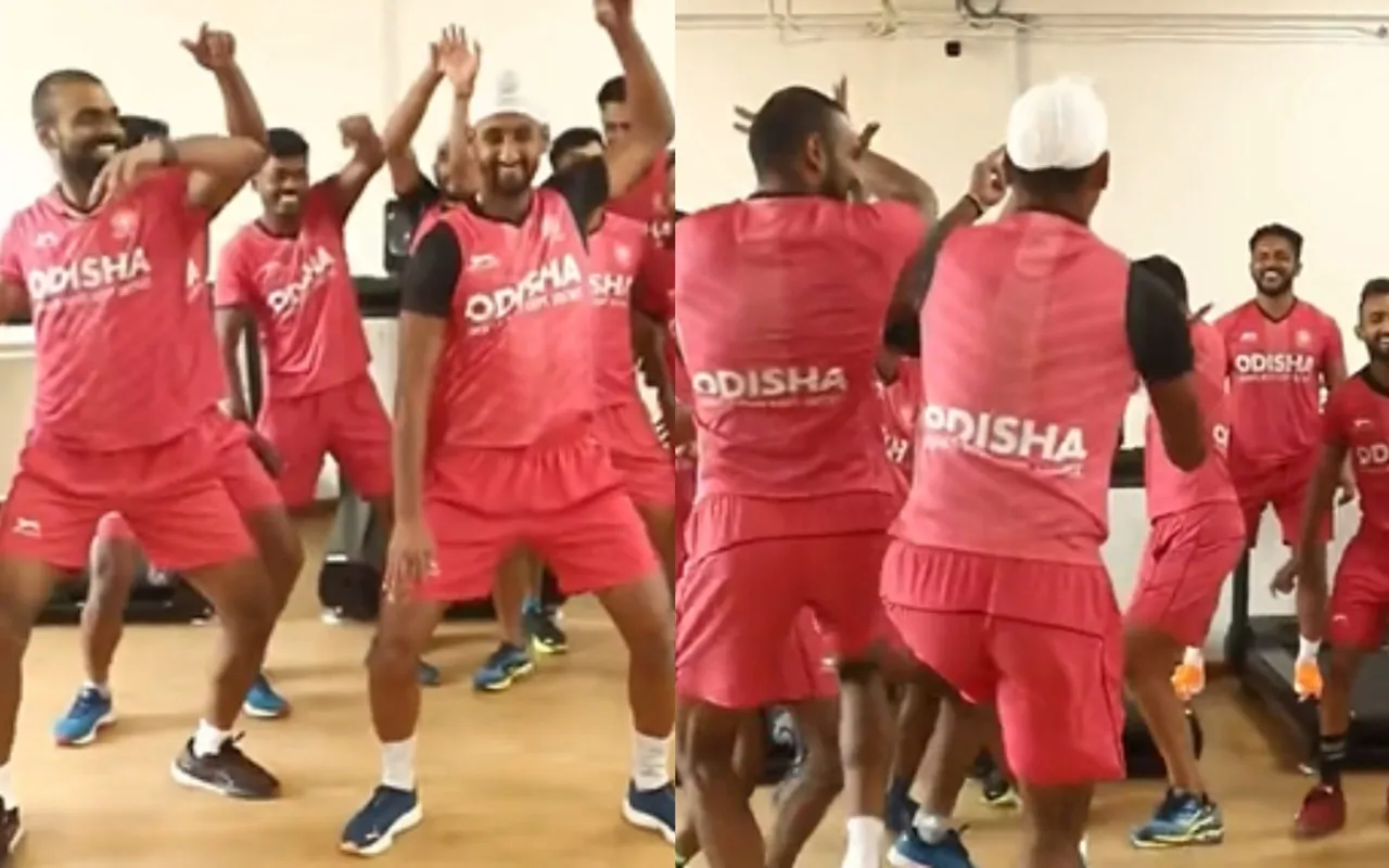 'Bolo Tararaa...' - Fans react as Indian hockey  team celebrates victory against Wales with amazing dance moves