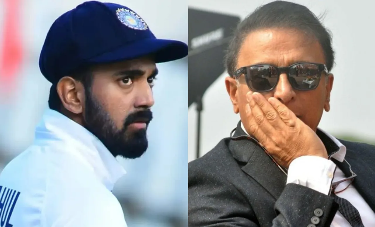 KL Rahul and Sunil Gavaskar