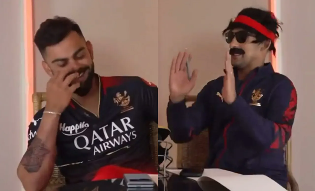 'Itna bhi nahi follow karna tha' - Fans go beserk over Mr Nags's hilarious 'Smriti is in right direction' joke with Virat Kohli