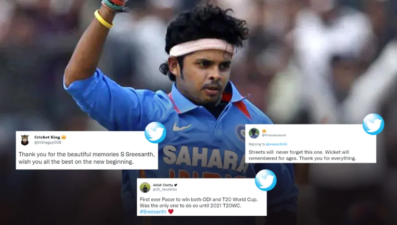 'Thank you for beautiful memories': Twitter reacts after S Sreesanth announces retirement from cricket