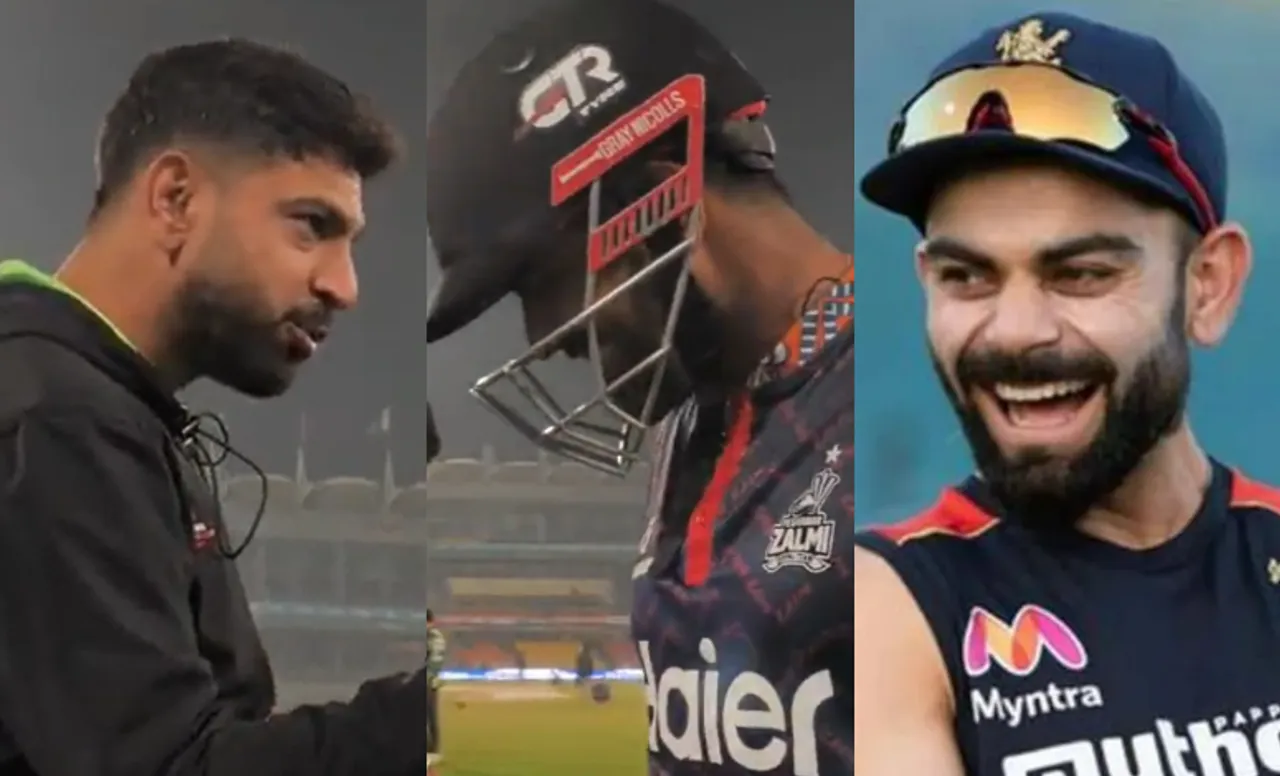 Haris Rauf, Babar Azam, and Virat Kohli