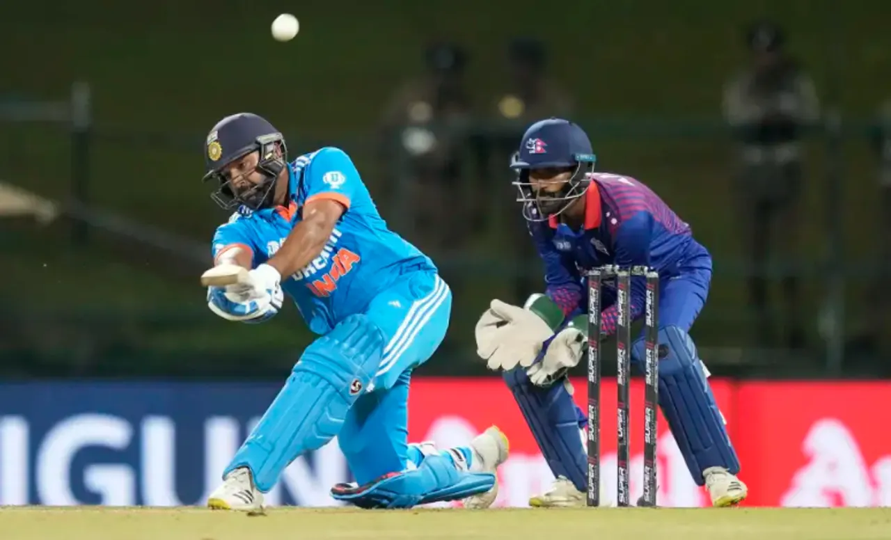 Rohit Sharma in India vs Nepal, Asia Cup 2023