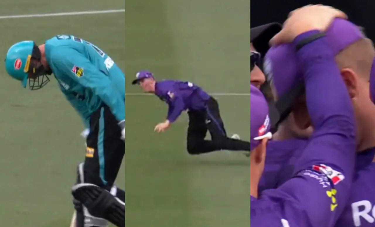 Watch: Zak Crawley's unbelievable direct hit sends Matthew Renshaw back to pavilion in BBL 12