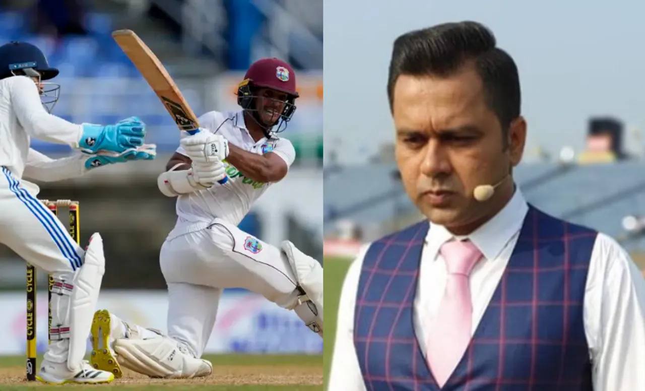 ‘Tu Commentary mein dhyaan de’ - Fans react to Aakash Chopra’s viral tweet regarding ‘Flat Pitch’ in 2nd India vs West Indies Test