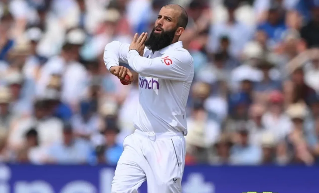 Moeen Ali in 1st Ashes Test