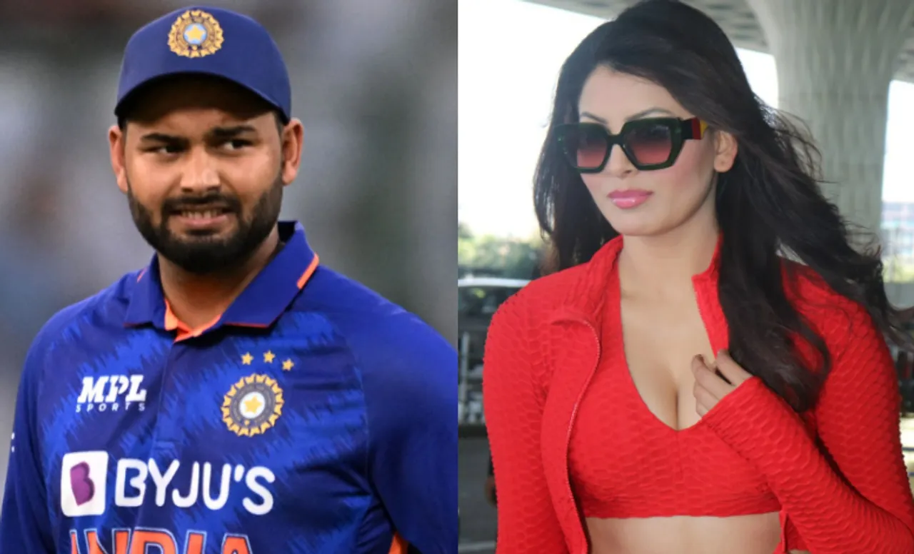 Rishabh Pant and Urvashi Rautela