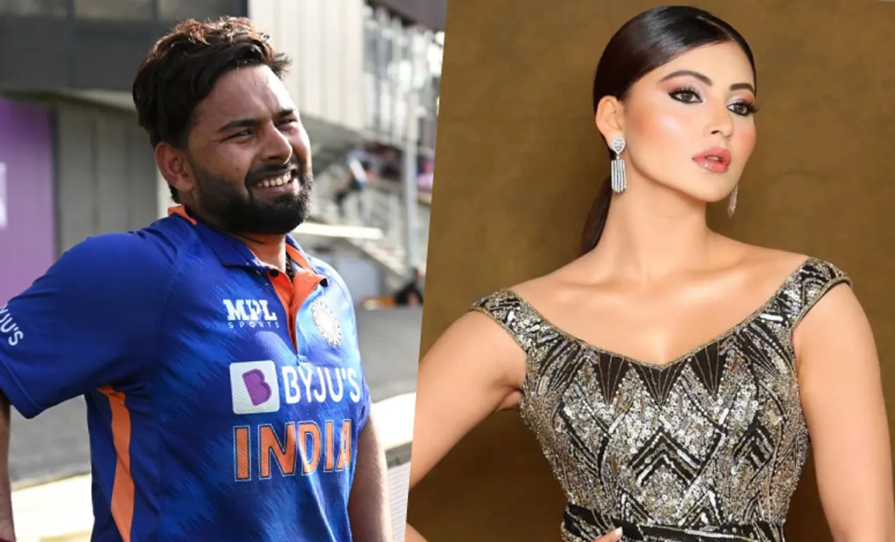 Rishabh Pant. Uravshi Rautela