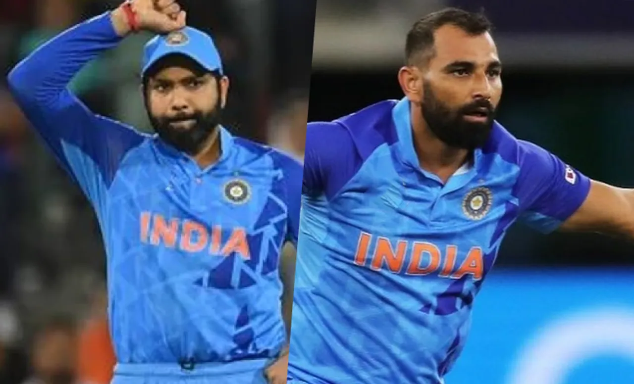 Rohit Sharma and Mohammed Shami