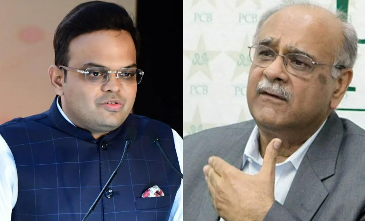 Jay Shah and Najam Sethi