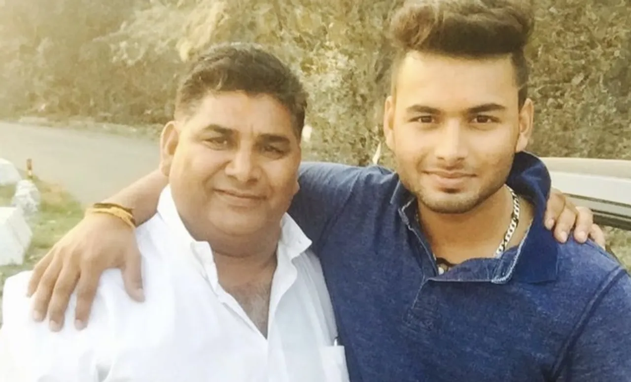 Now that you are in heaven dad, I know you will continue to protect me’- Rishabh Pant pays an emotional tribute to his father