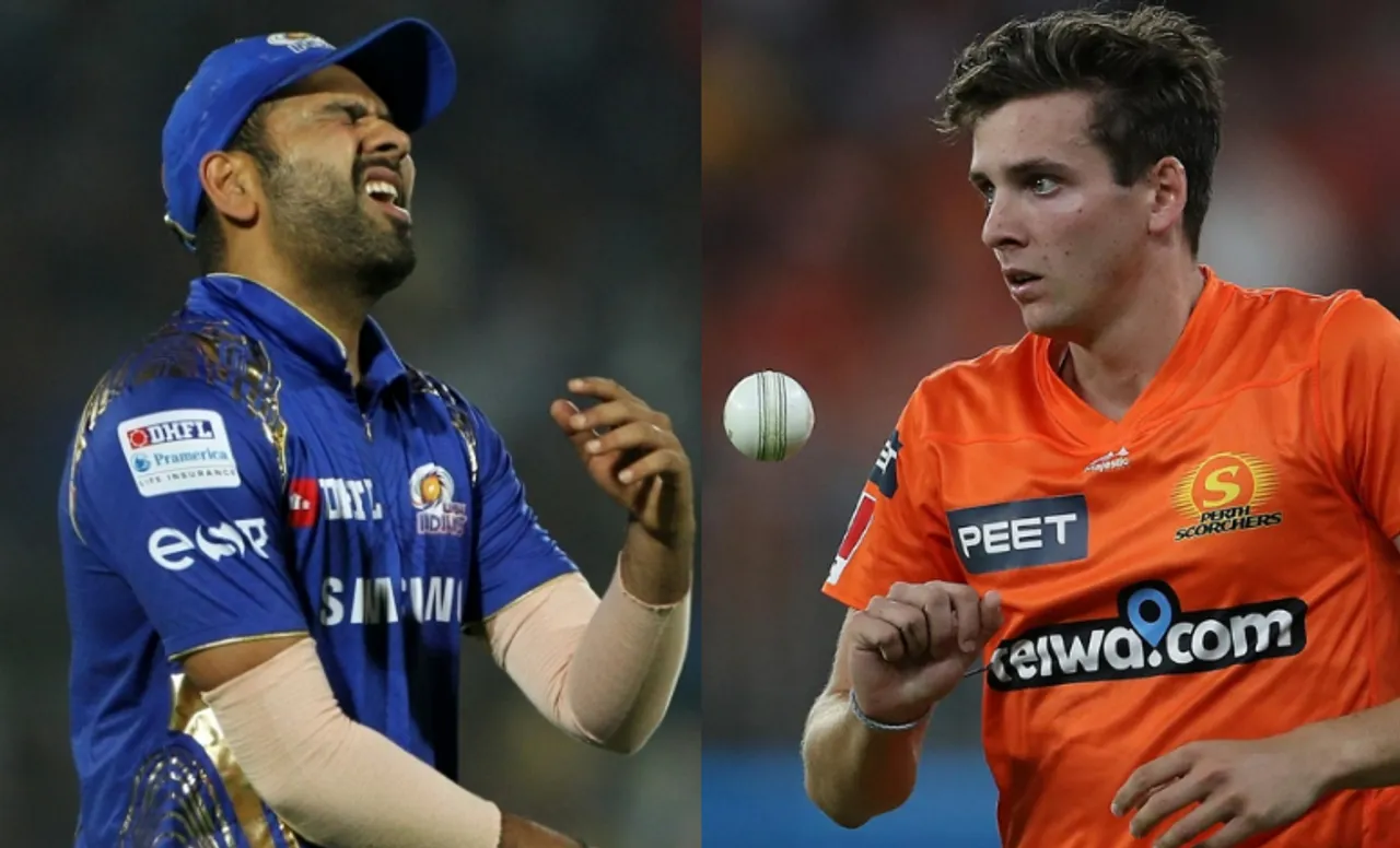 Rohit Sharma and Jhye Richardson