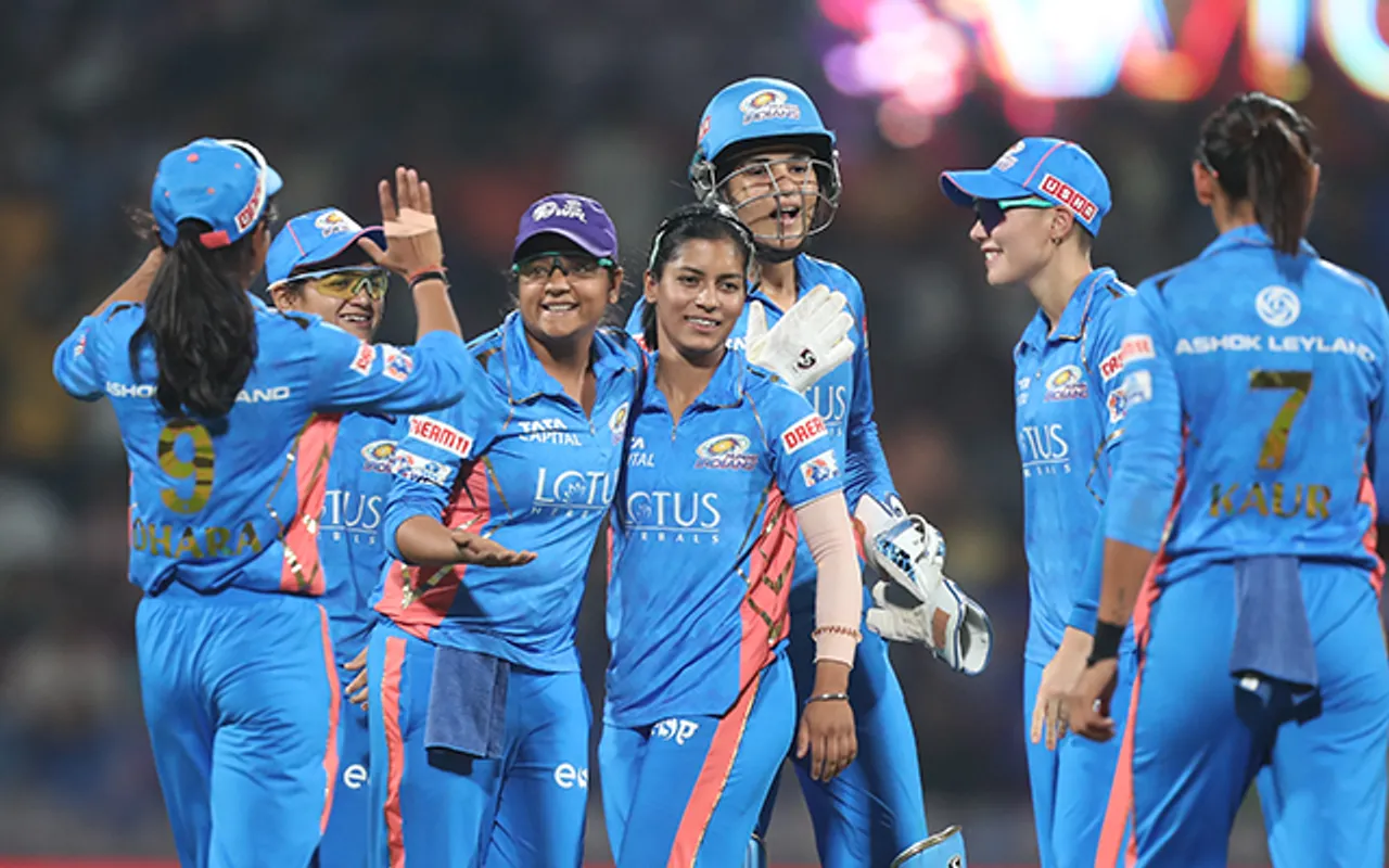 Mumbai with their third win in Women T20 League
