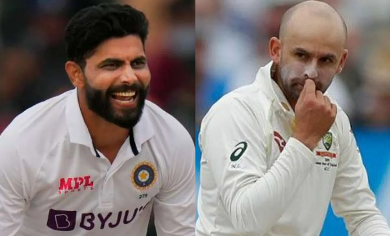 Ravindra Jadeja and Nathan Lyon