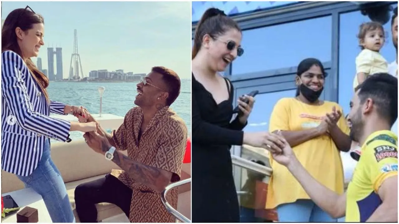 Happy Propose Day 2024: From Hardik Pandya to Deepak Chahar, how cricketers proposed their girlfriends in a very romantic style