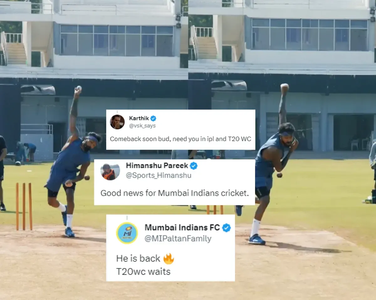 Check out India all-rounder Hardik Pandya has been out of the game since the ODI World Cup 2023 as he injured his ankle in the game against Bangladesh.