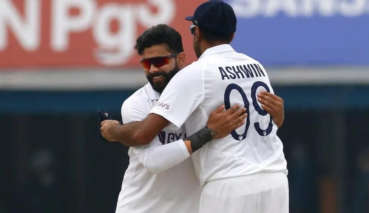 Check out R Ashwin and Ravindra Jadeja went past former cricketers Anil Kumble-Harbhajan Singh to become the most successful bowling pair for India in Test cricket. 