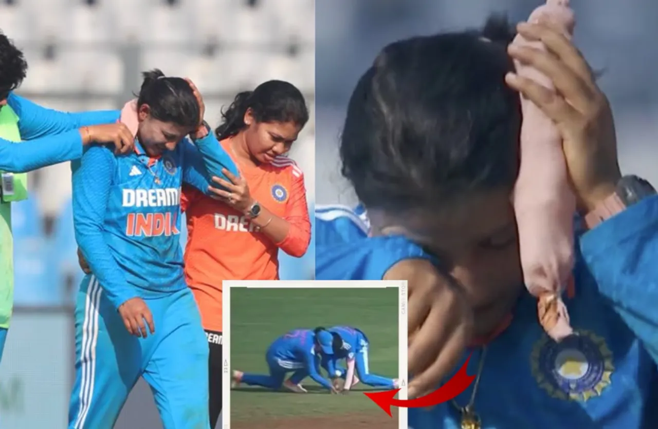 Video: दूसरे वनडे में हुआ बड़ा हादसा, भारतीय खिलाड़ी के सिर में आई  गंभीर चोट