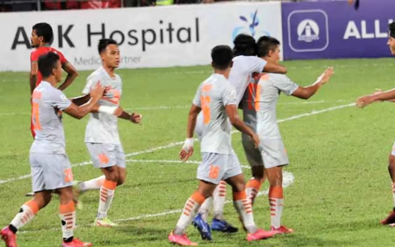 Indian Football Team (Photo by AIFF)