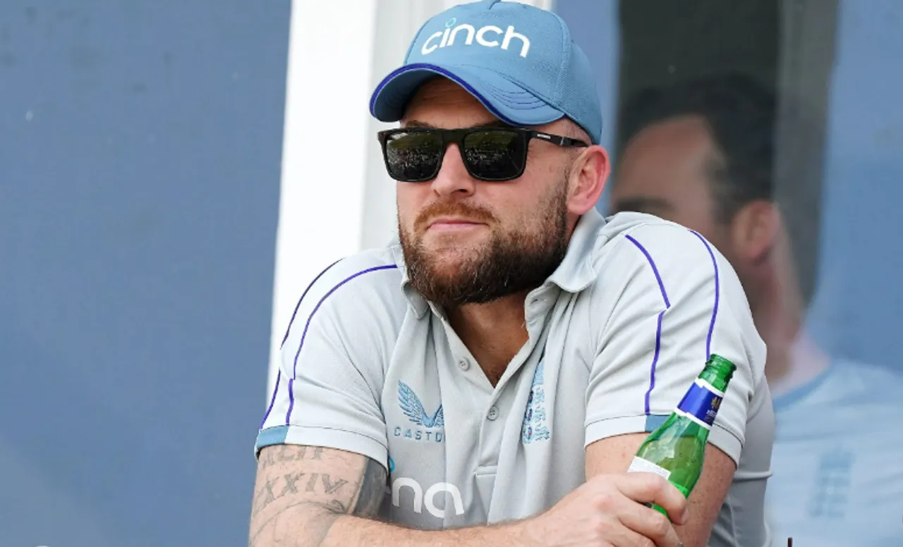 Brendon McCullum, Ashes 2023 (Image Source: Twitter)