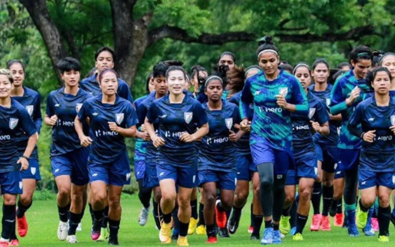 Indian women's football team. (Photo/AIFF Website)