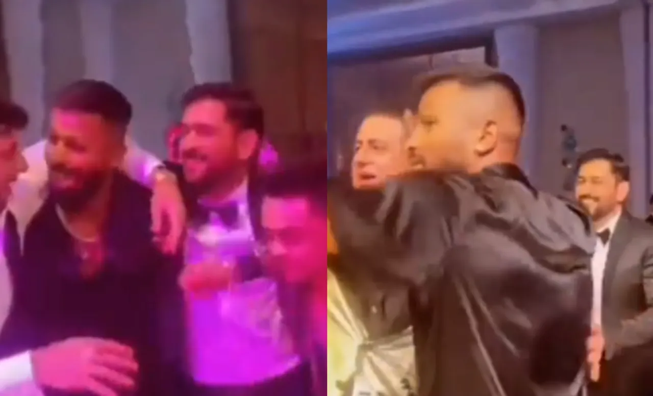 MS Dhoni dance एमएस धोनी